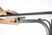 Klapptisch >Boulevard< in Schiefer anthrazit, vivodur ® - 72x68cm (HxD)