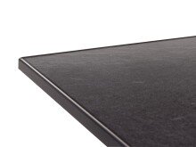 Klapptisch >Boulevard< in Schiefer anthrazit, vivodur ® - 80x73x80cm (BxHxT)