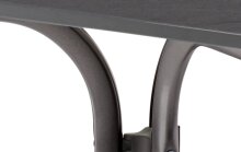 Klapptisch >Boulevard< in Schiefer anthrazit, vivodur ® - 80x73x80cm (BxHxT)
