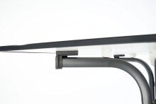 Klapptisch >Boulevard< in Schiefer anthrazit, vivodur ® - 80x73x80cm (BxHxT)