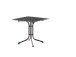 Klapptisch >Boulevard< in Schiefer anthrazit, vivodur ® - 80x73x80cm (BxHxT)