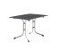 Klapptisch >Boulevard< in Schiefer anthrazit, vivodur ® - 120x73x80cm (BxHxT)