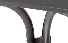 Klapptisch >Boulevard< in Schiefer anthrazit, vivodur ® - 140x73x90cm (BxHxT)