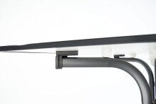 Klapptisch >Boulevard< in Schiefer anthrazit, vivodur ® - 165x73x95cm (BxHxT)