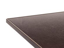 Klapptisch >Boulevard< in Schiefer Mocca, vivodur ® - 80x73x80cm (BxHxT)