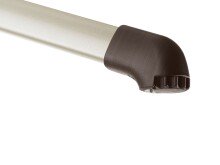 Klapptisch >Boulevard< in Schiefer Mocca, vivodur ® - 80x73x80cm (BxHxT)