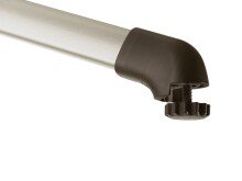 Klapptisch >Boulevard< in Schiefer Mocca, vivodur ® - 120x73x80cm (BxHxT)