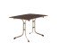 Klapptisch >Boulevard< in Schiefer Mocca, vivodur ® - 120x73x80cm (BxHxT)