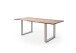 Baumkantentisch >Calabria< in Akazie natur lackiert - 160x76,5x90 (BxHxT)