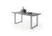 Baumkantentisch >Calabria< in Akazie grau lackiert - 180x77,5x100 (BxHxT)