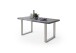 Baumkantentisch >Calabria< in Akazie grau lackiert - 220x79,5x100 (BxHxT)