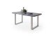 Baumkantentisch >Calabria< in Akazie grau lackiert - 220x79,5x100 (BxHxT)