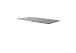 Baumkantentisch >Calabria< in Akazie grau  / anthrazit - 160x76,5x90 (BxHxT)