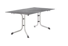 Klapptisch >Boulevard< in Beton hell, Polytec®...