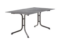 Klapptisch >Boulevard< in Beton hell, Polytec®...