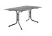 Klapptisch >Boulevard< in Beton hell, Polytec® - 160x73x90cm (BxHxT)