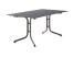 Klapptisch >Boulevard< in Schiefer anthrazit, Polytec® - 160x73x90cm (BxHxT)
