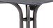 Klapptisch >Boulevard< in Schiefer anthrazit, Polytec® - 160x73x90cm (BxHxT)