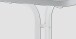 Klapptisch >Boulevard< in Mamor weiß, mecalit®-PRO - 138x72x88cm (BxHxT)