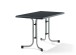 Klapptisch >Boulevard< in Schiefer anthrazit, mecalit®-PRO - 115x72x70cm (BxHxT)