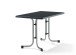 Klapptisch >Boulevard< in Schiefer anthrazit, mecalit®-PRO - 115x72x70cm (BxHxT)
