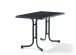 Klapptisch >Boulevard< in Schiefer anthrazit, mecalit®-PRO - 115x72x69cm (BxHxT)