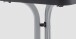 Klapptisch >Boulevard< in Schiefer anthrazit, mecalit®-PRO - 138x72x88cm (BxHxT)