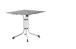 Klapptisch >Boulevard< in Beton hell, Polytec® - 80x73x80cm (BxHxT)