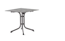Klapptisch >Boulevard< in Beton hell, Polytec®...