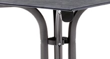 Klapptisch >Boulevard< in Beton hell, Polytec® - 80x73x80cm (BxHxT)