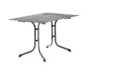 Klapptisch >Boulevard< in Beton hell, Polytec®...