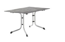 Klapptisch >Boulevard< in Beton hell, Polytec®...
