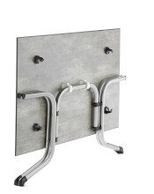 Klapptisch >Boulevard< in Beton hell, Polytec®...