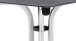 Klapptisch >Boulevard< in Beton hell, Polytec® - 140x73x90cm (BxHxT)