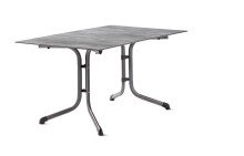 Klapptisch >Boulevard< in Beton hell, Polytec®...