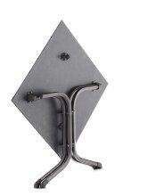 Klapptisch >Boulevard< in Schiefer anthrazit, Polytec® - 80x73x80cm (BxHxT)