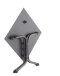 Klapptisch >Boulevard< in Schiefer anthrazit, Polytec® - 80x73x80cm (BxHxT)