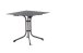 Klapptisch >Boulevard< in Schiefer anthrazit, Polytec® - 80x73x80cm (BxHxT)
