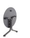 Klapptisch >Boulevard< in Schiefer anthrazit, Polytec® - 73x85cm (HxD)