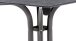 Klapptisch >Boulevard< in Schiefer anthrazit, Polytec® - 73x85cm (HxD)