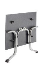 Klapptisch >Boulevard< in Schiefer anthrazit, Polytec® - 120x73x80cm (BxHxT)