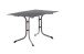 Klapptisch >Boulevard< in Schiefer anthrazit, Polytec® - 120x73x80cm (BxHxT)