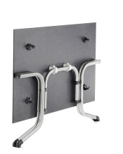 Klapptisch >Boulevard< in Schiefer anthrazit, Polytec® - 140x73x90cm (BxHxT)