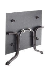 Klapptisch >Boulevard< in Schiefer anthrazit, Polytec® - 140x73x90cm (BxHxT)