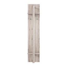 Garderobenpaneel >Attrus< in Sandeiche  - 40x198,5x38,5cm (BxHxT)