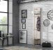 Garderobenpaneel >Attrus< in Sandeiche  - 40x198,5x38,5cm (BxHxT)