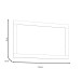 Garderobenspiegel >Attrus< in Sandeiche  - 118,6x70x1,6cm (BxHxT)