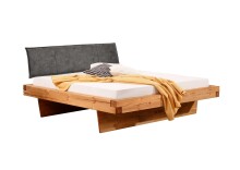 Massivholzbett >BE-0820< Kiefer Massivholz,...
