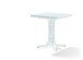 Klapptisch >Boulevard< in Mamor weiß, mecalit®-PRO - 69x72x69cm (BxHxT)