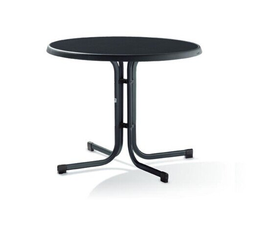 Klapptisch >Boulevard< in Schiefer anthrazit, mecalit®-PRO - 72x85cm (HxD)
